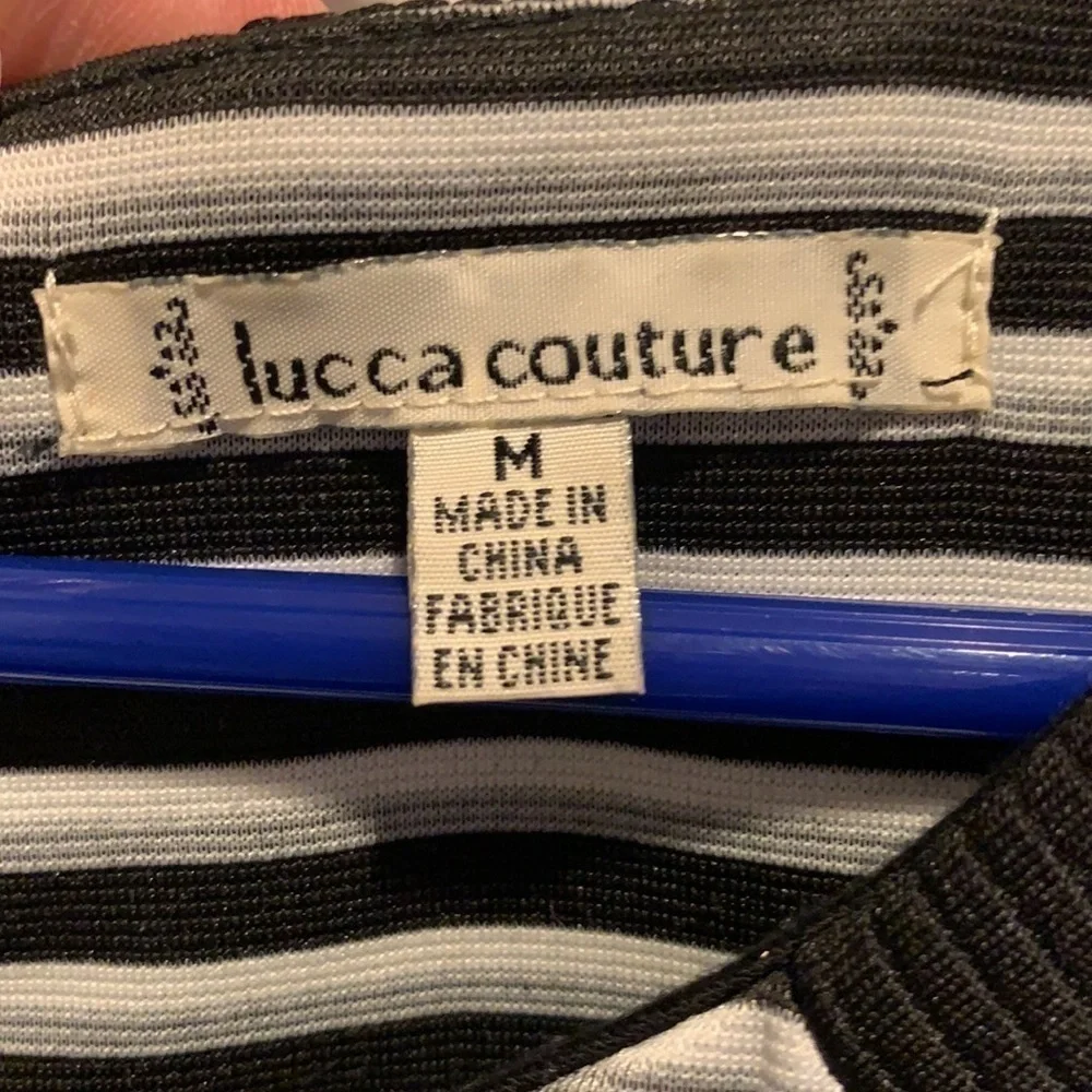 lucca couture silver, gold,white&black/Body Con/M.​​​​​​​​​​​​​​​​​​​​​
